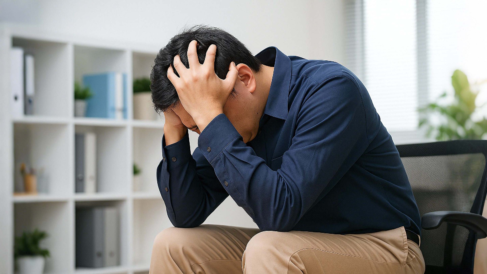 花瓣素材_常规内容-医疗系列坐在椅子上头疼的双手抱头的男士图片_194584720_副本.jpg